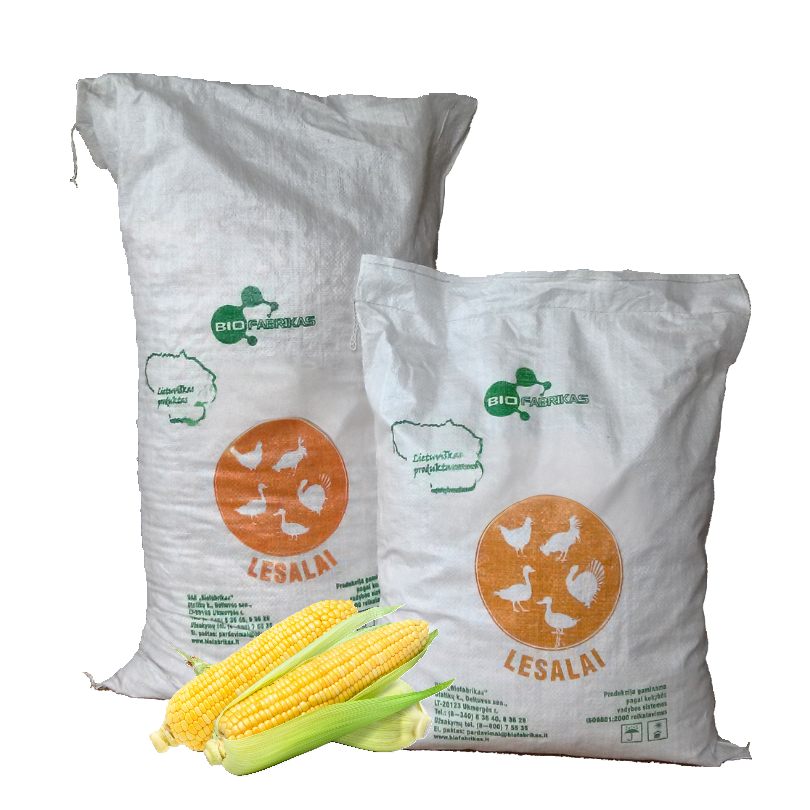 KUKUFEED, pašaro papildas (granuliuotas kukurūzų lesalas) paukščiams, 25 - 500 kg