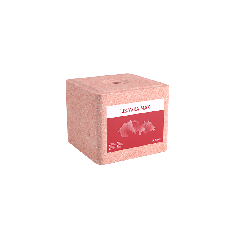LIZAVKA MAX, lickable salt briquette for animals