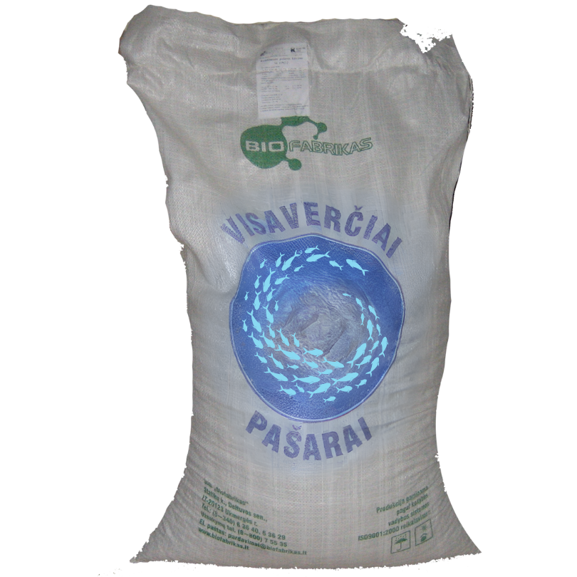 GOODY FISH, complete granular feed for fish VPŽ-20, 500-1000 kg