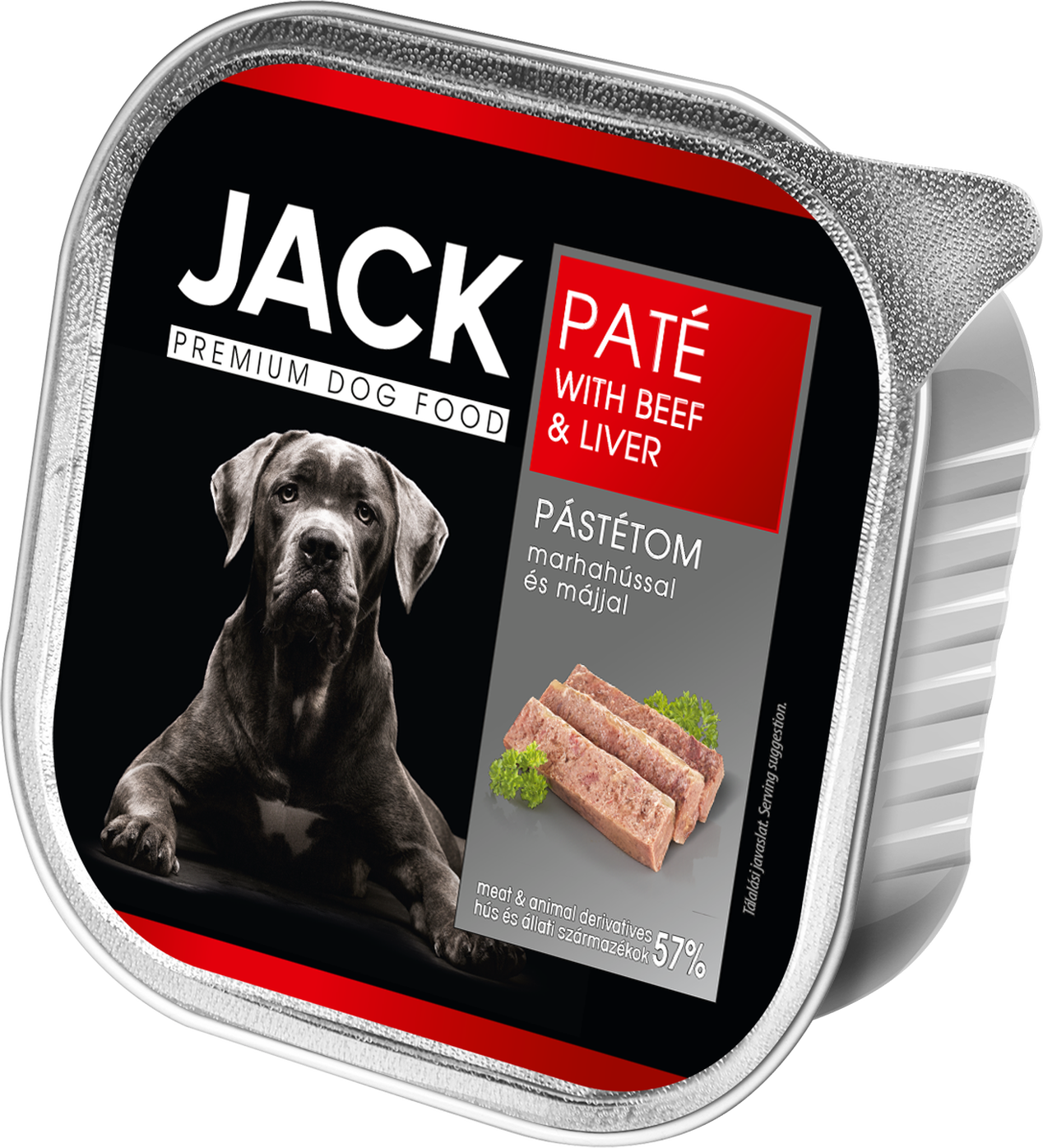 JACK BEEF, LIVER PATE, beef, liver pate for dogs, 150 g