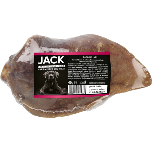 JACK PIG EAR, kiaulės ausis šunims