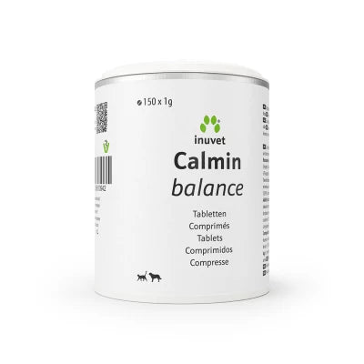 CALMIN BALANCE,  pašaro papildas nuo streso šunims ir katėms, 60tabl.