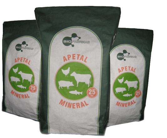 APETAL G236 E, mineralinis vitamininis papildas galvijų prieaugliui nuo 6 mėn., ekologiniams ūkiams